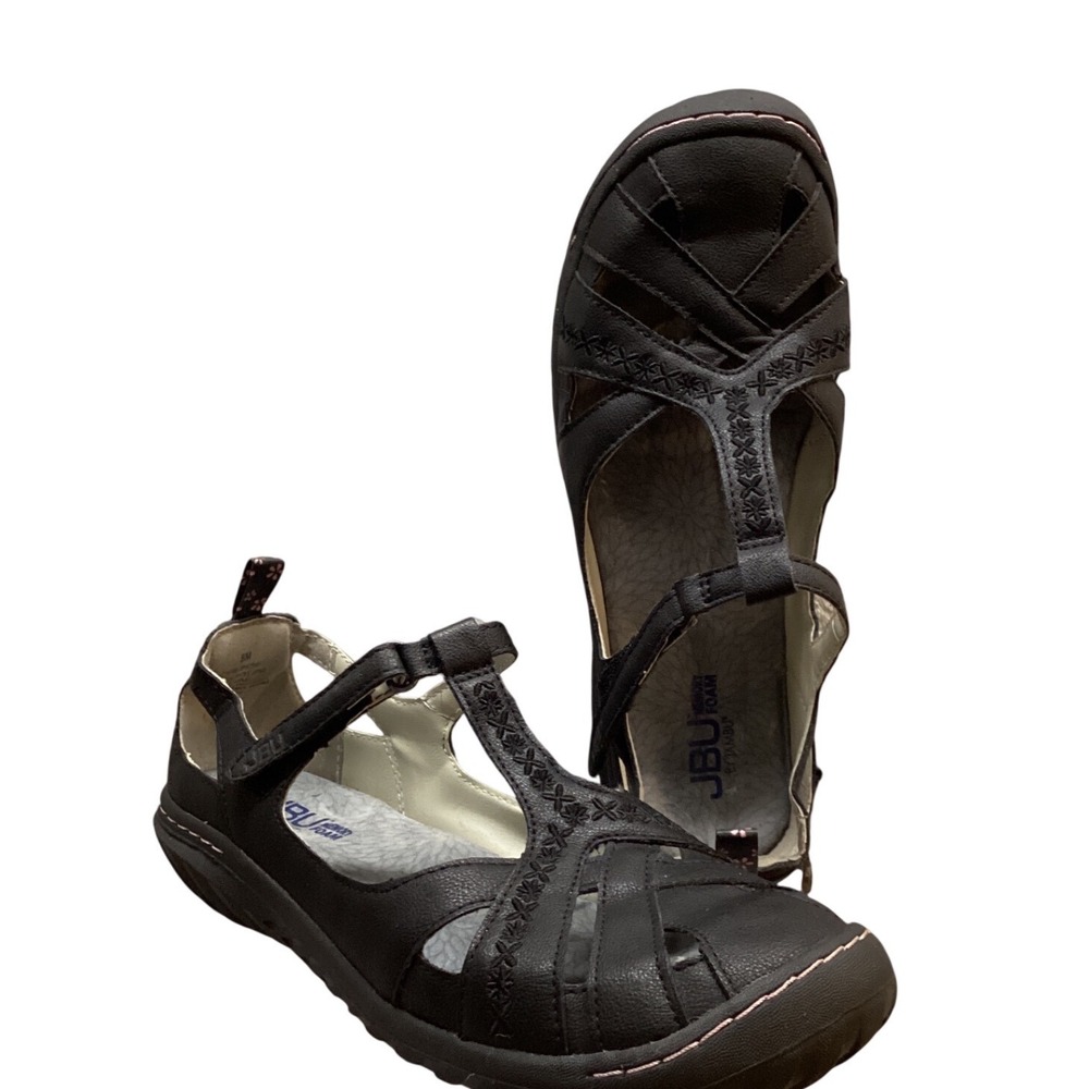 JBU by Jambu Cynthia Black Mary Jane Comfort Walking Shoes Women Size‎ 8M